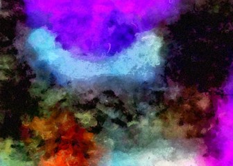 Abstract grunge texture background. Stock abstraction art on canvas. Realistic beauty digital painting. Amazing simple design pattern for backdrop. Macro template in oil. Splashes of paint.