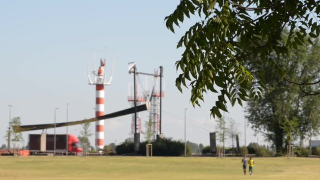allenameto al parco Forlanini di Milano vicino a Linate aeroporto