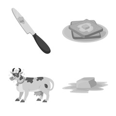 Vector design of organic and ingredient symbol. Set of organic and product stock vector illustration.