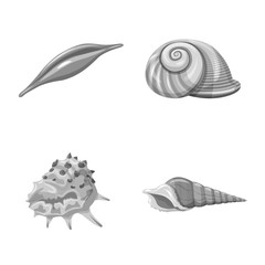 Vector illustration of aquarium and aquatic symbol. Collection of aquarium and decoration vector icon for stock.