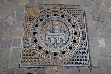 Gullydeckel Freiburg im Breisgau