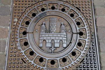 Gullydeckel Freiburg im Breisgau
