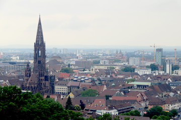 Fototapeta na wymiar Freiburg im Breisgau Münster