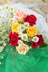 Composition With Flowers