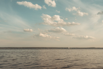 Obraz premium sunset over the sea