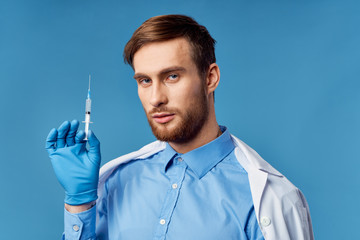 doctor with syringe