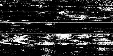 Wooden overlay texture for your design. Shabby chic background. Easy to edit vector wood texture backdrop. Grunge Vector. Texture effect. Black isolated on white. EPS10.