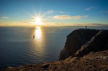 Zur Mitternachtssonne am Nordkap