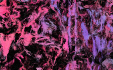 Abstract painting, Wall art, Canvas print, Oil paint, Modern drawing, Textured brushstrokes, Contemporary impressionism style, Warm fancy colors, Psychedelic design pattern, surreal fine art