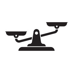 Libra isolated on white background