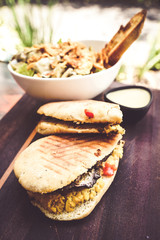 plateau sandwichs salade