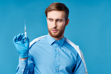 doctor with syringe