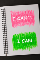 I Can't and I Can