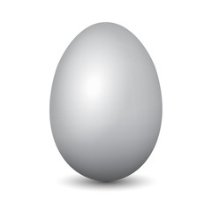Silver egg