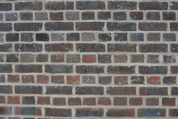 red brick wall