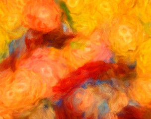 Oil painting art abstraction. Abstract background. Soft brushstrokes.