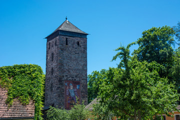 Fototapeta na wymiar Romäusturm in Villingen im Schwarzwald / Deutschland