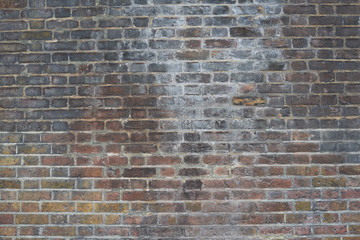 old red brick wall background