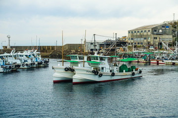 伊吹島の漁港