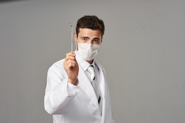 doctor with mask