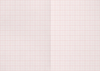 White millimeter graph paper background.