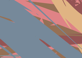 Fototapeta premium Abstract colorful geometric background, large poster.
