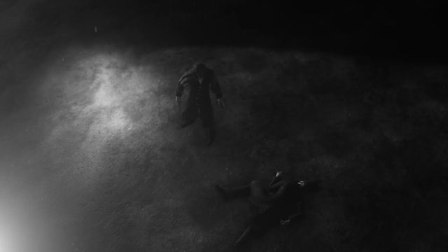 A Crime Scene Investigated by Private Detective Sherlock Holmes