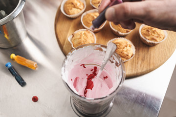 Cropped photo of a handsome young cook chef