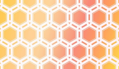 Layout With Curved Line. Abstract Hipster Pattern. Gradient Background. Design For Screen, Presentation, Wallpaper. Holiday Object. Vector Illustration