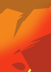 Colorful abstract background. geometric shapes. Poster.