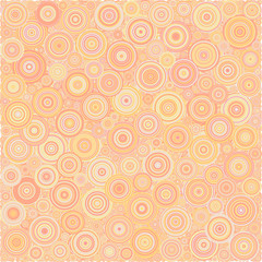 Abstract Generative Art color distributed circles dots background illustration