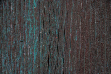 Blue Vintage worn wood grain texture background surface