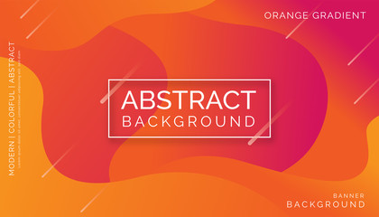 Orange Abstract Backgrounds, Modern Colorful Backgrounds, Dynamic Abstract Backgrounds
