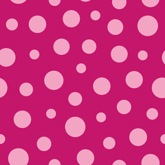 pink dots big and small