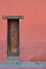 Old wood door 