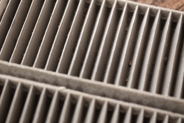 Aircon filter of car is dirty must change