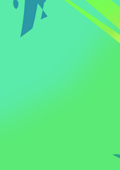 Abstract colorful geometric background, large poster.