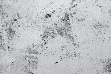 texture of old concrete wall painted white