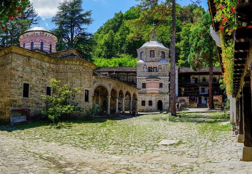 01_Troyan monastery " Assumption Of The Blessed Virgin Mary"-it was founded around 1600 after Christ, and is one of the biggest monasteries in Bulgaria.