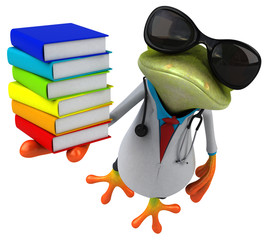 Frog doctor - 3D Illustration