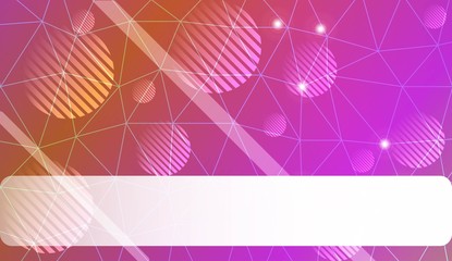 Colorful illustration in abstract triangles, line, circle, space for text style with gradient. Modern pattern for a brand book. Vector illustration. Light Gradient Abstract Background.