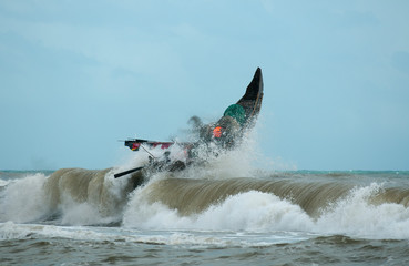 Sea big wave season