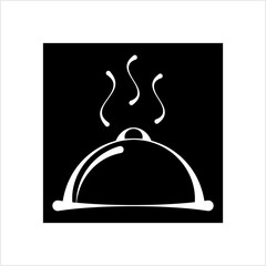 Cloche Icon, Food Cloche Icon