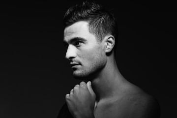 portrait of young man