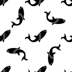 Fish Seamless Pattern Design