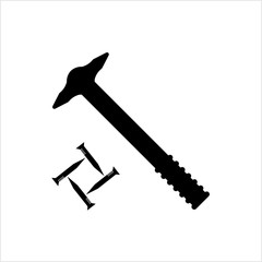 Hammer Nail Icon