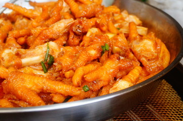 Chicken feet with Chinese characteristics