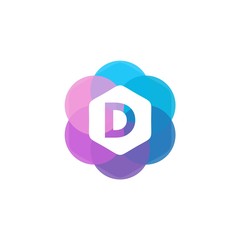 Colorful Alphabet Icon Inspiration Template