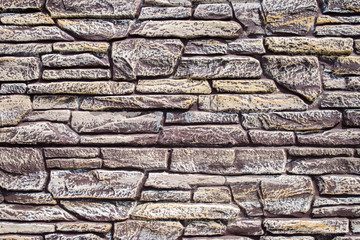 old stone wall of stones design decor