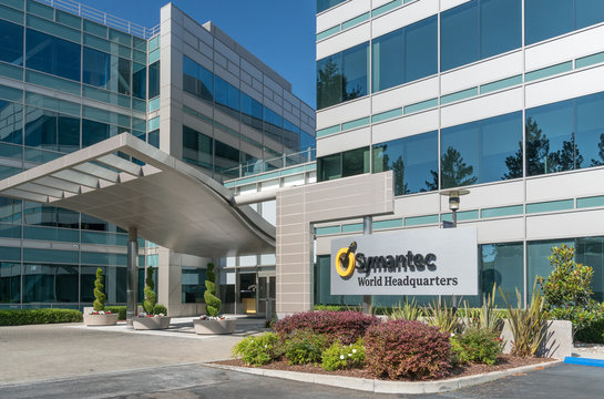 Symantec World Headquarters Building and Logo